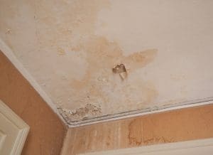 common places for water damage